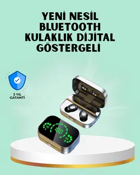 Metal Kasa Bluetooth Kulak İçi Kulaklık – Net Çağrı Güçlü Bağlantı