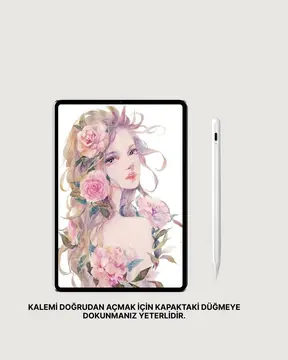 Eğim Sensörlü Dijital Kalem – Yüksek Hassasiyetli 10 mm Uç Uzun Pil Ömrü