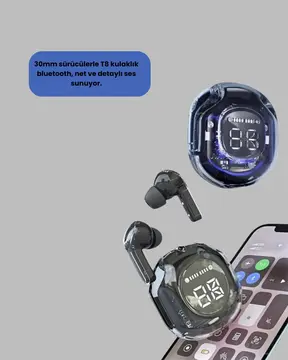 Kablosuz Şarj Destekli Hafif ve Güçlü Kulaklık