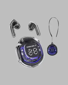Bluetooth 5.3 Kablosuz Kulaklık 30mm Sürücü LED Ekranlı Mikrofonlu