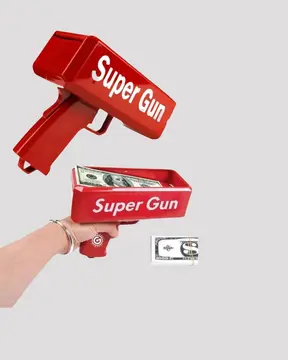 Elektrikli Parti Oyuncağı – Para Atan Tabanca