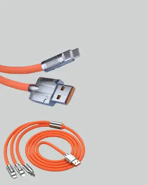 Çinko Alaşımlı Uçlu 120 W Şarj Kablosu – Dolaşmaya Dayanıklı 12 m USB Kablo
