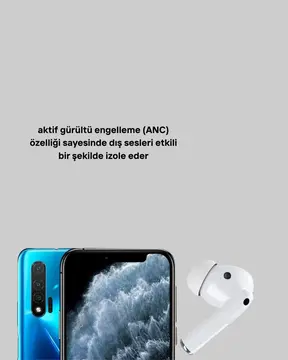 Gürültü Engelleyici Bluetooth Kulaklık – Hızlı Şarj Derin Bas Şık Tasarım
