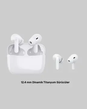 Gürültü Engelleme Özellikli Kablosuz Bluetooth Kulaklık –  Type-C Hızlı Şarj