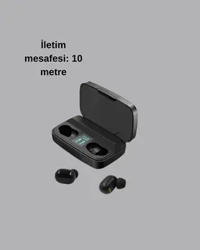 A10s TWS Bluetooth 5.0 Kulaklık – Powerbank’li Şarj Kutusu Dokunmatik Kontrol Gerçek Stereo