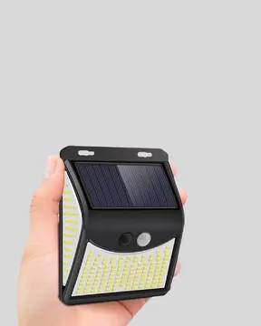 Solar LED Bahçe Aydınlatma – Hareket Sensörlü Güneş Paneliyle Şarj Olan IP65 Dayanıklı