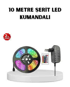 Renkli Smart LED Şerit – Suya Dayanıklı Esnek Enerji Tasarruflu