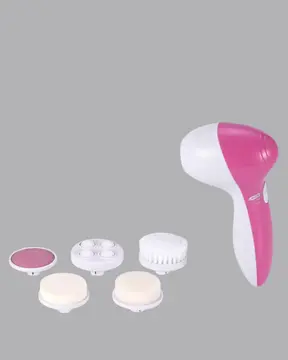 5 Başlıklı Yüz Masaj Aleti – Cilt Temizleme Peeling Siyah Nokta ve Gözenek Bakımı