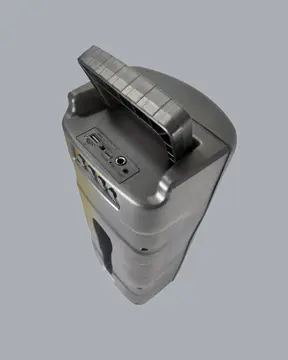 Bluetooth Işıklı Hoparlör – 2x5W Güç | USB + TF Kart + FM Radyo | Siyah Renk (Kopya)
