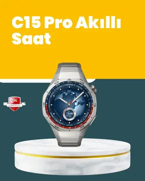 Akıllı Saat Nabız Ölçer Adım Sayar ve Uyku Takip Özellikli