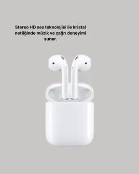 Dokunmatik Kontrollü 2. Nesil Bluetooth 5.0 Uzun Pil Ömürlü Kulaklık