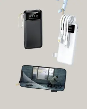Çoklu Güvenlik Korumalı 20.000 mAh Powerbank Fener Özellikli