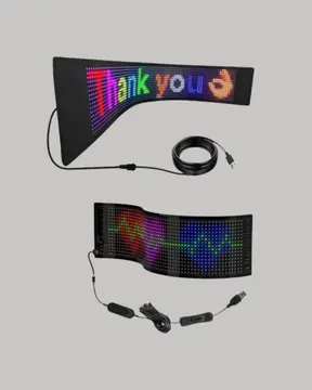 Gece Kullanıma Uygun  Pixel RGB LED Panel Estetik Atmosfer Işığı