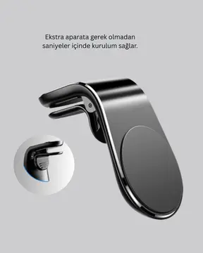 Güçlü Manyetik Araç Telefon Tutucu – GPS Navigasyon İçin İdeal