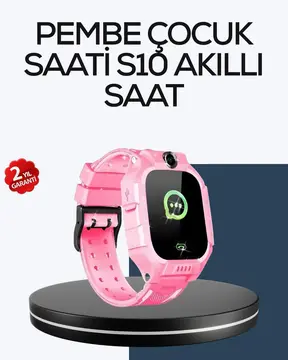 S10 Akıllı Çocuk Saati Çift Yönlü Konuşma ve SOS Fonksiyonu