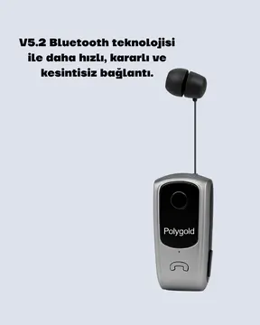 PG920 Klipsli Bluetooth Kulaklık