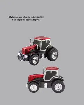 12W Güçlü Sesli TWS Destekli Bluetooth Hoparlör