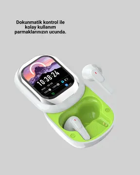 Gürültü Engelleyici Uzun Pil Ömürlü Stereo Bluetooth Kulak İçi Kulaklık