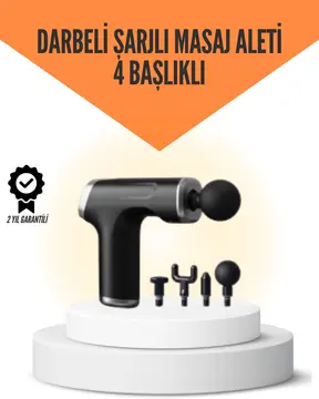 Sessiz Çalışan Taşınabilir Kas Masaj Aleti