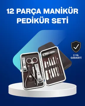 Tüm İhtiyaçlara Uygun Taşınabilir Manikür & Pedikür Seti