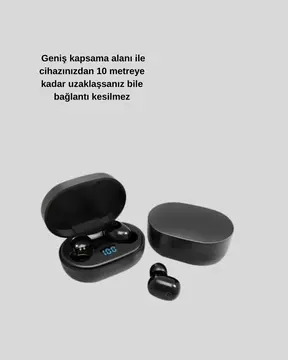 Titanyum Hoparlörlü Kablosuz Bluetooth Kulaklık