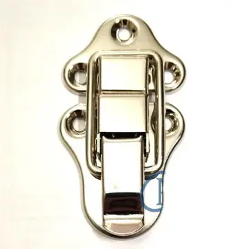 Sandık, Kutu Klipsi, Ön Kilidi - 48x30mm, Nikel, 1 Adet