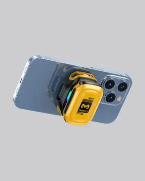7 Kanatlı Vortex Fanlı Akıllı Telefon Soğutma Aparatı