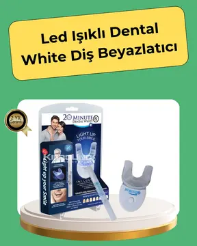 20 Dakikada Hızlı Etkili Diş Beyazlatıcı Cihaz