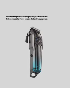 4 Limit Tarağı ve Ayarlanabilir Kesim Uzunluğu Saç Makinesi