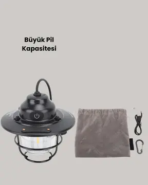 Açık Hava Etkinlikleri İçin Çam Kozalağı Gece Işığı