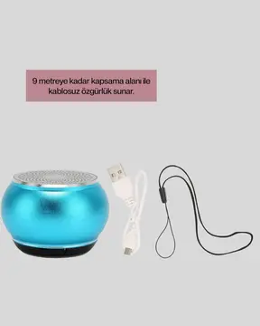 Taşınabilir Bluetooth Hoparlör | Eller Serbest Arama Özellikli