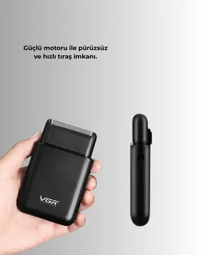 USB Şarjlı Erkek Tıraş Makinesi | Cilt Dostu ve Kompakt Tasarım