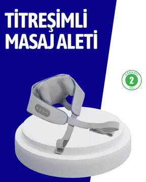 PU Deri Taşınabilir Masaj Aleti | Çok Bölgeli Kullanım