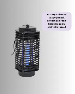 Uzun Ömürlü Elektrikli Sivrisinek Katili – Sessiz Çalışma Güçlü Performans