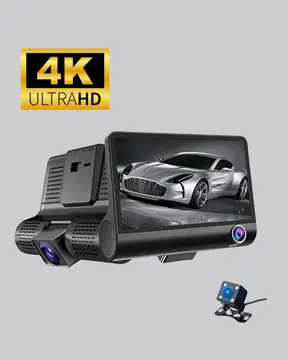 Gece Görüşü Destekli 1080P Full HD Çözünürlüklü Araç İçi Kamera