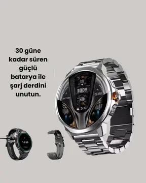 Nabız Uyku ve Spor Takibi ile SW80 Akıllı Saat Sağlık Dostunuz
