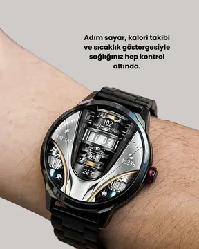 Nabız Uyku ve Spor Takibi ile SW80 Akıllı Saat Sağlık Dostunuz