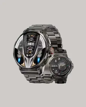Şık Metal Kasa ve Değiştirilebilir Kordonlarla SW80 Smartwatch