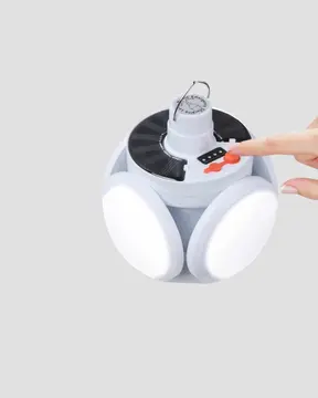 Pratik Katlanabilir Solar LED Aydınlatma Lambası