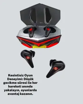 Kablosuz Gaming Kulaklık Gürültü Önleyici Mikrofonlu