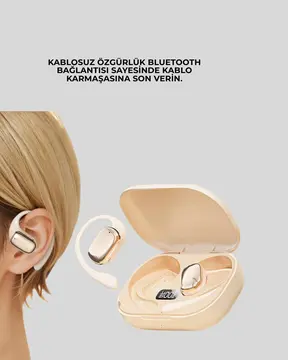 Hızlı Şarj Destekli Kablosuz Çeviri Kulaklığı