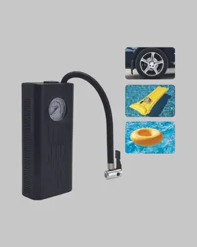 USB Şarjlı Kompakt Elektrikli Hava Kompresörü 3000 mAh