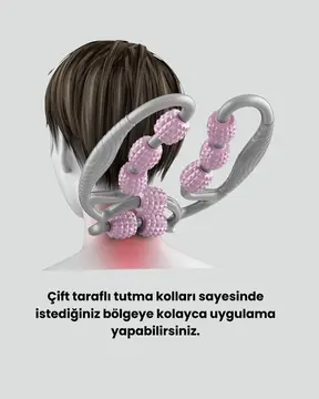 Ergonomik Kas Gevşetici Masaj Halkası Taşınabilir