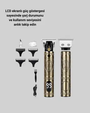 Erkek Bakım İçin Profesyonel Şarjlı Tıraş Makinesi