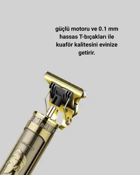 Su Geçirmez Daling Saç ve Sakal Tıraş Makinesi