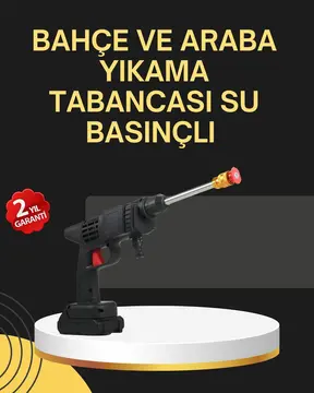 48V Şarjlı Basınçlı Yıkama Tabancası Köpük ve Çift Nozul 2025 Model
