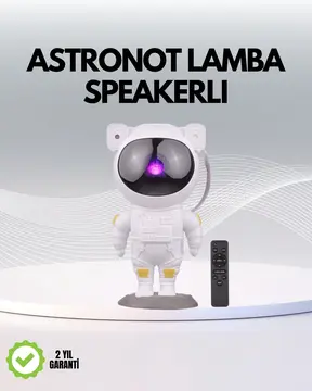 USB Güç Bağlantılı Çok Fonksiyonlu Astronot Gece Lambası