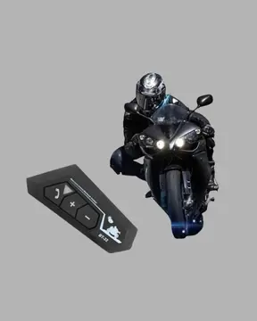 Su Geçirmez BT22 Bluetooth Kask Kulaklığı GPS ve Müzik Uyumlu