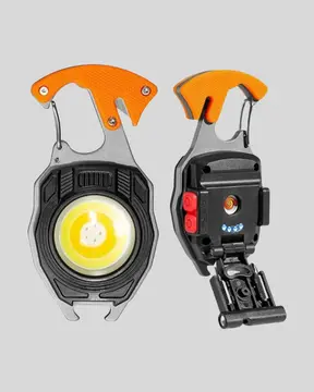 USB Şarjlı Mini LED Anahtarlık Fener
