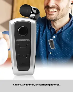 Ergonomik Tasarımlı Fineblue F910 Titreşimli Bluetooth Kulaklık